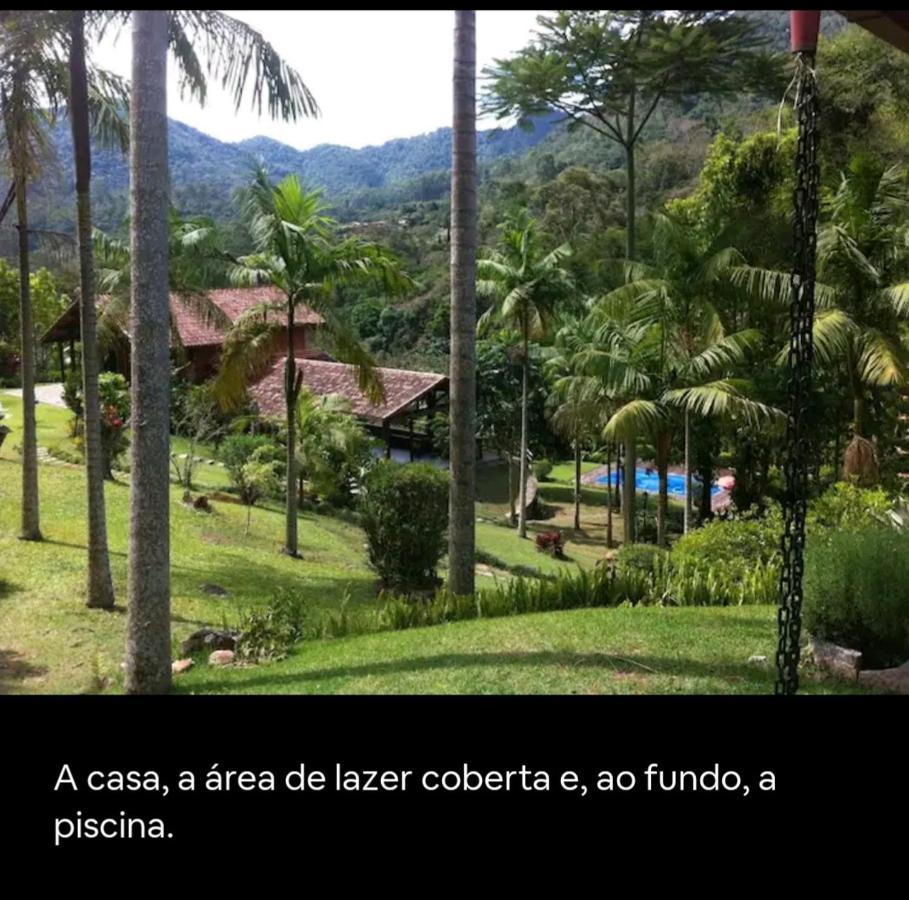 Casa Com Churrasqueira Piscina Privativa Em Sao Pedro Da Serra - Perto De Lumiar Nova Friburgo Exterior photo