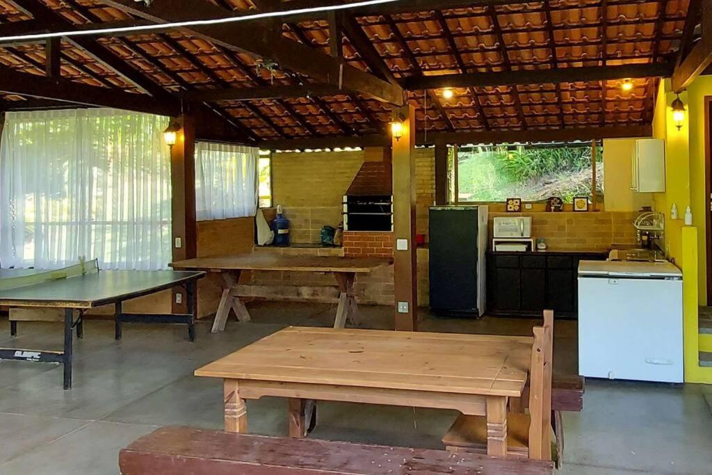Casa Com Churrasqueira Piscina Privativa Em Sao Pedro Da Serra - Perto De Lumiar Nova Friburgo Exterior photo